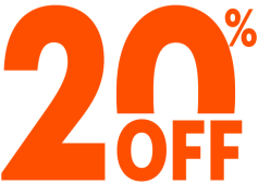 20% Off, Savings, Promotion, Price Reduction, Sale PNG