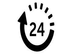 24 Hours, Time, Countdown, Clock, Minute PNG