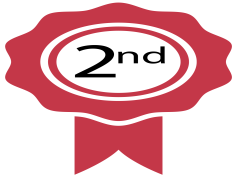 2nd Award, Distinction, Prize, Achievement, Success PNG
