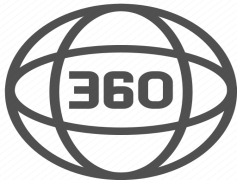 360 Logo, Emblem, Visuals, Symbol, Identity PNG