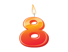 8 Number, Values, Astrology, Numerology, Symbolism PNG