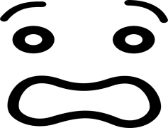 Afraid, Fearful, Alarmed, Frightened, Apprehensive PNG