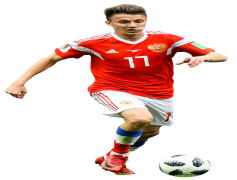 Aleksandr Golovin, AS Monaco, Midfielder, Professional Athlete, Sports Star PNG