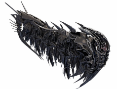 Alien Ship, UFO, Extraterrestrial, Interstellar Craft, Sci-Fi Vehicle PNG