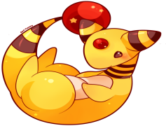 Ampharos Pokemon, Electric Type, Evolved Form, Mega Evolution, Notable Abilities PNG