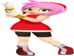 Amy Rose, Adventure, Pink Hedgehog, Friendship, Video Game PNG