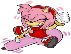 Amy Rose, Sega Franchise, Love Interest, Video Game, Sonic Character PNG
