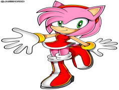 Amy Rose, Sega, Friendship, Spin Dash, Video Game PNG