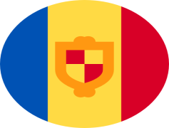 Andorra Flag, Symbolic Colors, Coat Of Arms, European Country, National Emblem PNG