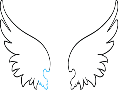 Angel Wings, Celestial, Seraphic, Spiritual, Feathered PNG