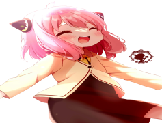 Anya Forger, Spy, Mischievous, Adorable, Telepathy PNG