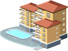 Apartment, Urban, Rent, Space, Modern PNG