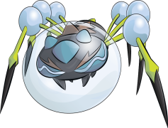 Araquanid Pokemon, Unique Abilities, Strong Defender, Arachnid Features, Web Weaver PNG