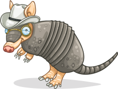 Armadillo, Armor, Burrow, Forage, Wildlife PNG