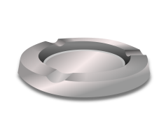 Ashtray, Tableware, Smoking, Cigarettes, Ashes PNG