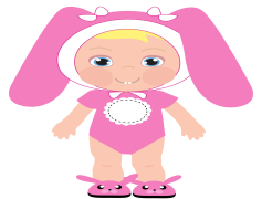 Baby Girl, Love, Cherished, Playful, Cute PNG