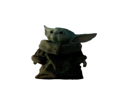 Baby Yoda, Force, Character, Star Wars, Mandalorian PNG