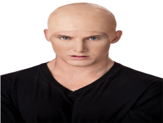 Bald Head, Hairless Top, Bare Head, Glossy Surface, Shiny Scalp PNG