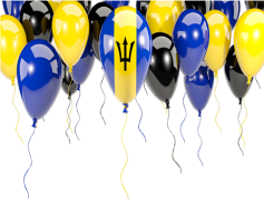 Barbados Flag, Trident, National, Yellow, Heritage PNG