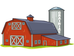 Barn, Shed, Agriculture, Rustic, Vintage PNG