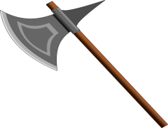 Battle Axe, Tool, History, Medieval, Viking PNG