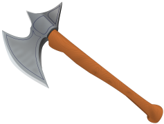 Battle Axe, Warrior, Historic, Sharp, Medieval PNG