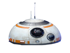 BB-8, Droid, Robot, Star Wars, Sphere PNG