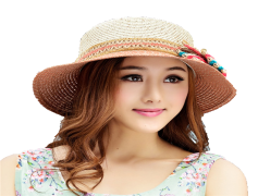 Beach Hat, Summer, Vacation, Sun Protection, UV Shield PNG