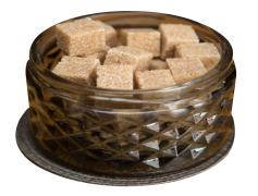 Big Brown Cane Sugar Cubes, Sugar, Sweetener, Cubes, Gourmet PNG