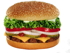 Big Burger King, Crispy Fries, Milkshakes, Fast Food, Kids Meals PNG