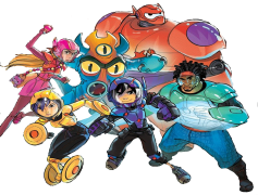 Big Hero 6, Teamwork, Heroism, Friendship, Adventure PNG