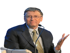 Bill Gates, Technology, Innovation, Entrepreneur, Leadership PNG