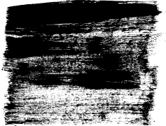 Black Brush Texture, Paint Splash, Abstract Pattern, Creative Mark, Grunge Effect PNG