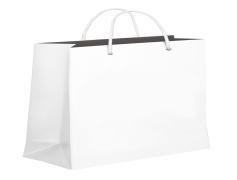 Blank Paper Bag, Shopping, Reusable, Craft Supplies, Packaging PNG