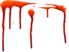 Blood Splatter, Horror, Effects, Crime, Stains PNG
