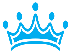 Blue Crown, Jewel, Elegance, Majesty, Luxury PNG