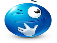 Blue Emoji Meme, Social Media, Humor, Reaction, Expression PNG