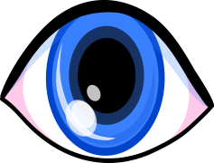 Blue Eye, Unique, Vibrant, Aesthetic, Colorful PNG