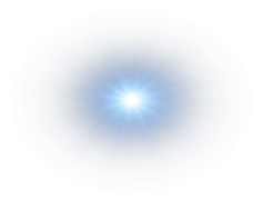Blue Flare, Radiant Glow, Dynamic Spark, Celestial Light, Electric Shine PNG