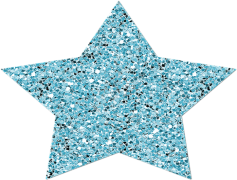 Blue Glitter, Glamour, Twinkle, Dazzle, Radiance PNG
