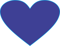 Blue Heart, Connection, Emotion, Serenity, Love PNG