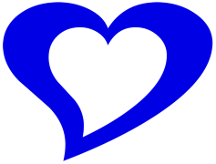 Blue Heart, Symbol, Affection, Unity, Emotion PNG