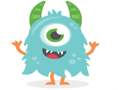 Blue Monster, Character, Vibrant, Fantasy, Whimsical PNG