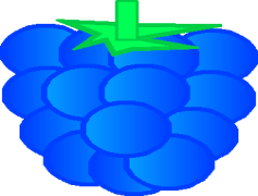 Blue Raspberry, Fruit, Tart, Candy, Dessert PNG