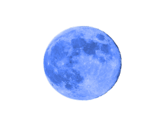 Bluemoon, Night, Celestial, Dreamy, Sky PNG