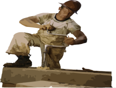 Builder Carpenter Vector, Home Improvement, Skilled Trades, Construction, Tools PNG