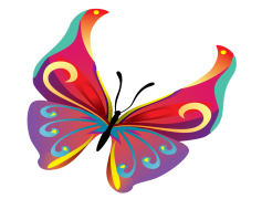 Butterflies Vector PNG Pic