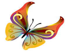 Butterflies Vector PNG Transparent Image