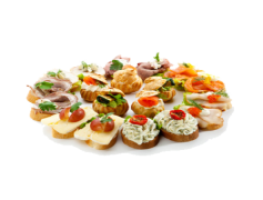 Canape, Appetizer, Platter, Snack, Culinary PNG