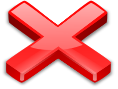 Cancel, Revoke, Terminate, Discontinue, Abort PNG